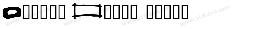 Future Boxes字体转换